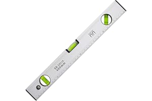 Orthland Nivel de Burbuja, 400mm Nivel Magnético con Aluminio Carcasa con Tres Formas de Medición para Medir Horizontal y Vertical, 45 °de ángulo, Herramientas Industrial con Agujero de Suspensión