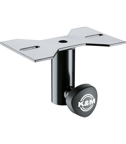 Adaptateurs Ibiza Sound Pour Fixer Enceintes Sur Pied - Paire, Métal, Compatible Mâts 35 Mm, Installation Facile