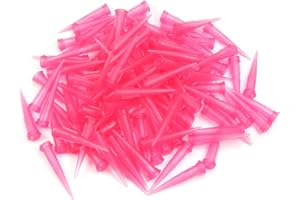 Utoolmart Ago di riempimento conico a punta smussata industriale 20ga rosa 120 pezzi