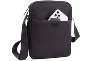 TINYAT Sling Chest Sac à bandoulière Crossbody Lightweight Gym Sack Triangle Rucksack Sacs à Dos Polyvalents avec Port de Chargement pour vélo de Voyage Hommes Femmes (Noir / 510)