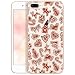 Produktbild OOH!COLOR iPhone 7 Plus Hülle iPhone 8 Plus Handyhüllen silikon Schutzhülle Transparent Case dünn Tasche mit Motiv Weihnachten Pfefferkuchen