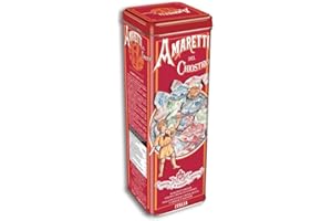 Chiostro di Saronno, Amaretti Croccanti, Gusto Classico, Senza Glutine - confezione in latta da 175g