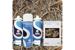 HYDRA WATER TRANSFER PRINTING STARTER Kit Cubicatura Kit: Attivatore Spray 400 ml + colore di fondo + vernice + manuale di istruzioni+ pellicola cubicatura mimetico camo. Larghezza: 100 cm. Lunghezza: 200 cm (HCA-176)
