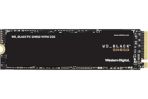 WESTERN DIGITAL WD_BLACK SN850 1TB M.2 2280 PCIe Gen4 NVMe Gaming SSD up to 7000 MB/s read speed
