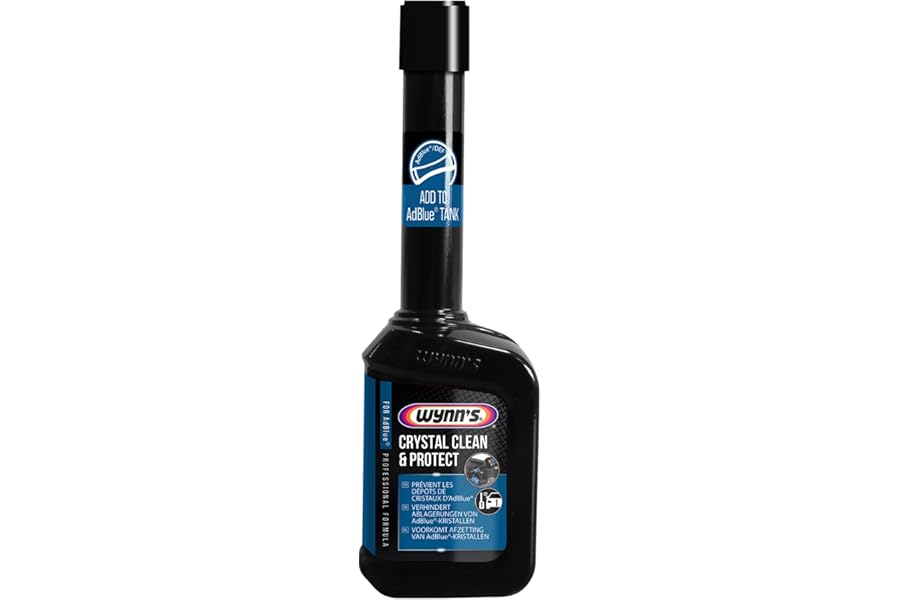 Wynn's Crystal Clean & Protect - Additive for Use with AdBlue® - Prevents Crystallisation in SCR Systems - Enhances Diesel Emission Control Performance - 125ml