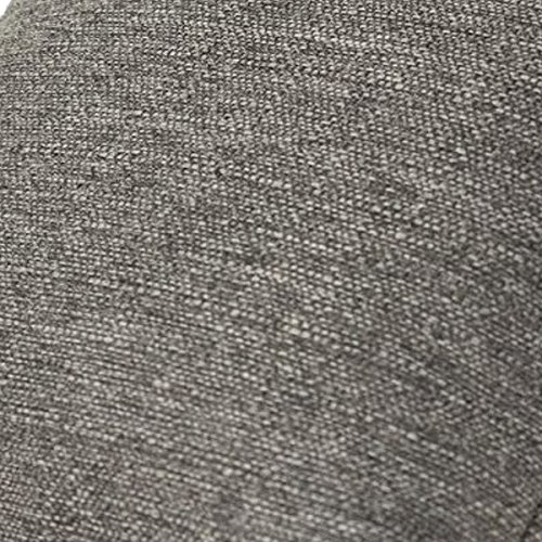 Kissenbezug 2er Pack mit Reißverschluss exclusiver Polsterstoff 40×40 moderne Zierkissenhülle Kissenhülle Dekokissen Kissen viele Farben (grau) - 2