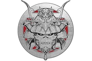 Iron Maiden Pack De Badges Senjutsu Band Logo Nouveau Officiel Metal Lapel Size One Size