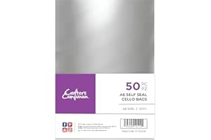Crafter's Companion - Self Seal Cello Bags - A6