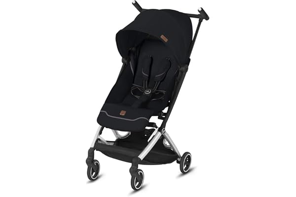 gb Gold Poussette Pockit + All-City, 0-22 kg, de la Naissance à 4 ans env., Collection Fashion, Noir (Velvet Black)