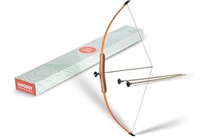 ‎WOODSY Woodsy Arrow and Bow Children from 6 Years with 3 Arrows with Suction Cup Archery Indoor and Outdoor Use