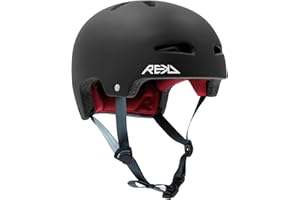 REKD Ultralite In-Mold Helmet Fully Certified with Adjustable Padding, For All Action Sports