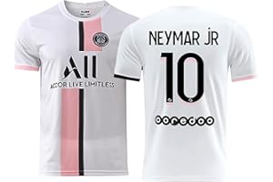 GENERIC Paris T-Shirt Kinder Erwachsene PSG Fußball Trikot 2021 2022 Heimtrikot & Auswärtstrikot, Sports & Outdoor Football Jersey, Fussball Trikot für Jungen Herren Paris Shirt