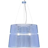 Kartell Gè, Lampada a Sospensione, Azzurro