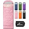 Sportneer Sleeping Bag Camping Sleep Bags: Sleeping Bags for Adults & Kids Sleeping Bag 3-4 Season Warm Lightweight Compact Sleep Bag for Adult Girls Boys