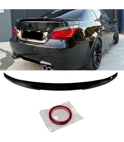 Aileron Spoiler Arrière Fibre De Verre Pour BMW E60 - Noir - Marque LASSCAR