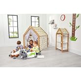 Minera 3-6 Years Old Wooden Children's Playhouse/Tent - Natural Yellow