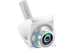 Vtopek Telecamera Retromarcia Auto AHD 1080P Retrocamera con Obiettivo Regolabile a 360°+45° Telecamera Posteriore Auto NTSC con Grandangolo 170° Universale Retrocamera Auto per SUV Van Camion RV