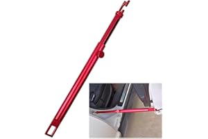 GXWCYI Einstellbar Tailgate Stand, Heckklappen Aufsteller Requisiten Kompatibel Stange, Einstellbar Heckklappen Aufsteller Mehrzweck, Feste Stützstange für die Autopflege und das Polieren