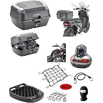 Bauletto GIVI 45L Monolock Per Yamaha FZ6 - Con Piastra, Rete E Schienale - Foto 11