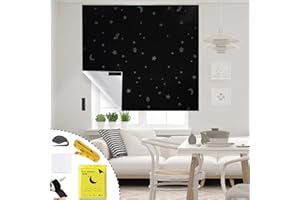 Wonlonda Portable Blackout Curtains - Your Perfect Solution for baby Comfortable Sleeping Environment with Velcro cutting tool tape measure 300x150cm blinds