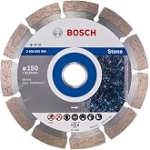 Bosch Professional Accessories 1x Elmas Kesme Diski Taş i&ccedil;in Standart (Taş, Granit, Beton i&ccedil;in, &Ccedil;ap 150 x 22,23 x 2 x 10 mm, 