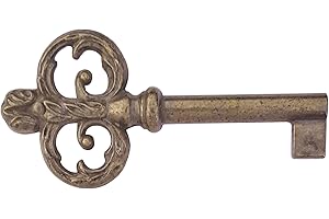 cyclingcolors Klucz meblowy klucz do szafy klucz do drzwi brązowy przekręcony