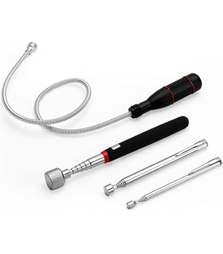 Magnetisch Telescopisch Opraaphulpmiddel, Preciva 35Pounds Opraapstok