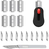 2 pieces for the baker's knife and bread cutter, equipped with 15 blades, the bread baking accessory can be used as dough kni