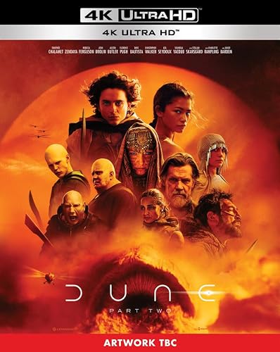#33 — Dune: Part Two [4K Ultra HD] [2024] [Blu-ray] [Region Free]