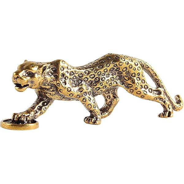 Swarovski Jaguar Figurine, Crystal Golden Shine : Amazon.in: Home