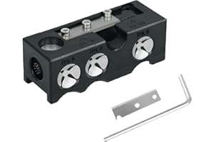 DOOCECIY Cue Tip Shaper, 11 in 1 Multifunctional Pool Table Accessories for Cue Tip Maintenance and Repair