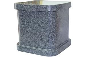 GREGSPOL LTD Bóveda para una urna, un recipiente para una urna de cremación para ser enterrada en el suelo. Cápsula para una urna. Bóveda para una urna para poner en el suelo (placa conmemorativa/NO)