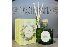 NEAVITA Nasoterapia "Lime & Foglie di Menta" Diffusore a bastoncini 500 ml