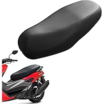 Coprisella Per Moto In Pelle DAWRIS - Universale, Impermeabile, Antiscivolo, Nero