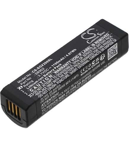 Batterie Rechargeable Compatible Shure MXW2 (SM86, VP68) - 1100mAh / 3.7V Li-ion - Remplace SB902 / SB902A