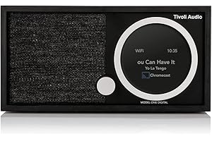Tivoli Audio Model One Digital Gen 2 Radio Internet Intelligente (Cenere Nero/Nero)