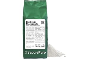 SaporePuro DEXTROS 1500 gr - Perfekt för godis, glass och sorbet