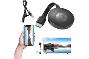 Wireless HDMI Display Dongle, TGKYK 1080P 2.4GHz Wireless Miracast Dongle, Dongle de Pantalla Inalámbrico para Miracast/Airplay/DLNA/Android/Smartphone/PC/TV/Monitor/Proyector