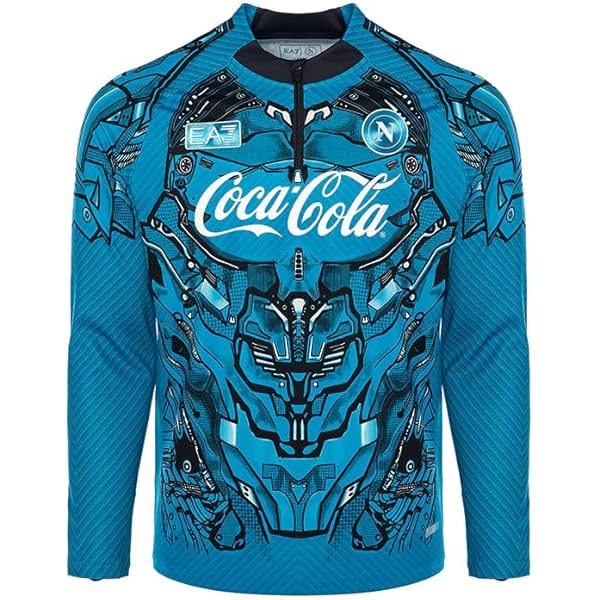 Maglia + Giacca Antipioggia/vento Napoli EA7 2023/24