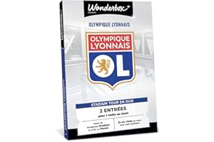 TICK&BOX Ticketbox - Olympique Lyonnais - Stadium Tour Et Musée en Duo - Coffret Cadeau - Idée Cadeau Divertissement