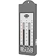 Brannan Waterproof Digital Max Min Thermometer For Use In Greenhouse Garden Outdoor Indoor Weatherproof Measure Maximum and Minimum Temperature
