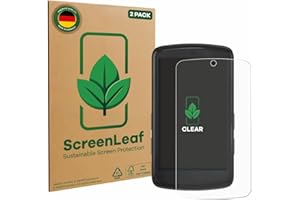 ScreenLeaf (2 Pezzi Pellicola protettiva per Bryton Rider S810 [Proteggi Schermo Sostenibili, Clear, Antigraffio]