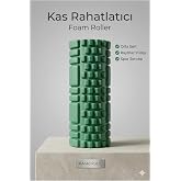 Foam Roller Masaj Rulosu Orta Sert &ndash; Spor Sonrası Kas Gevşetici Yoga Pilates Fitness Masaj K&ouml;p&uuml;ğ&uuml;