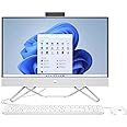HP AIO-24-CB0010 All-in-One Desktop, 2023, 23.8" 1920 x 1080 IPS 60Hz,Intel Celeron J4025 2-Core, 8GB DDR4, 512GB SSD, Windows 10 Home, Wi-Fi, Bluetooth 5, 720p HD Camera, Starry White