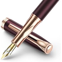 S&R Somit Luxus-Füllfederhalter – Premium Feder, Gravierter Stift – Geschenkbox Mit Beleuchtung
