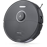 roborock S8 Staubsauger mit Dualem Bürstensystem,Reaktiver 3D-Hindernisvermeidung,6000Pa Saugleistung,3000/Min Ultraschall-Vi