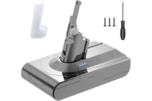 DTK Batterie pour Dyson V8 Batterie SV10 Compatible avec V8 Fluffy Animal Absolute Motorhead Trigger Slim HEPA