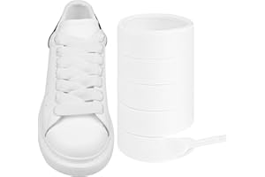 Endoto Lacci per Alexander McQueen Scarpe, Stringhe Laces di Ricambio Piatti per Mc Queen Sneaker