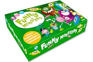 Auzou Caja Juego: Monstruos Divertidos. Funny Monsters