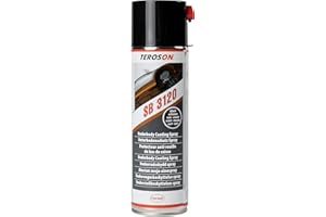 TEROSON SB 3120, Unterbodenschutz Spray für die Karosseriereparatur, auf Basis von Kautschuk & Harz, als Schutzbelag ergänzt der Unterbodenschutz Auto-Reparaturen, 1x500ml